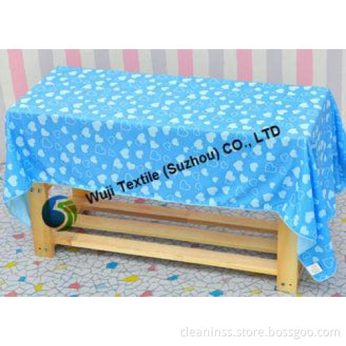 202g Super-absorbent Microfiber Patterned Bath Towels 60*12